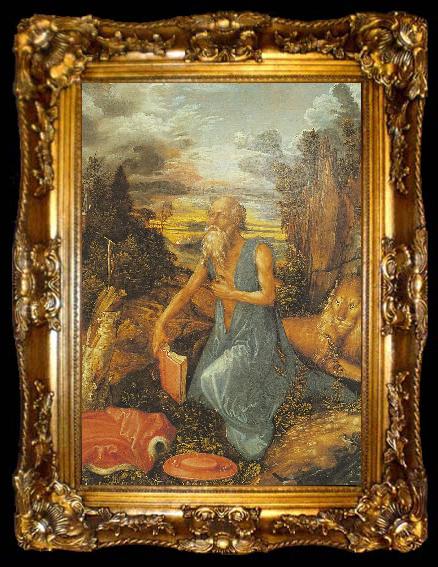 framed  Albrecht Durer St.Jerome in the Wilderness, ta009-2